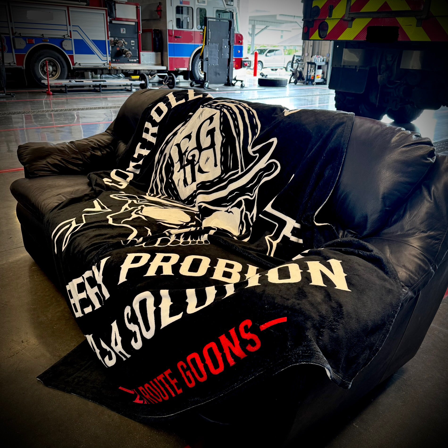 Controlled Chaos Blanket 60x80”