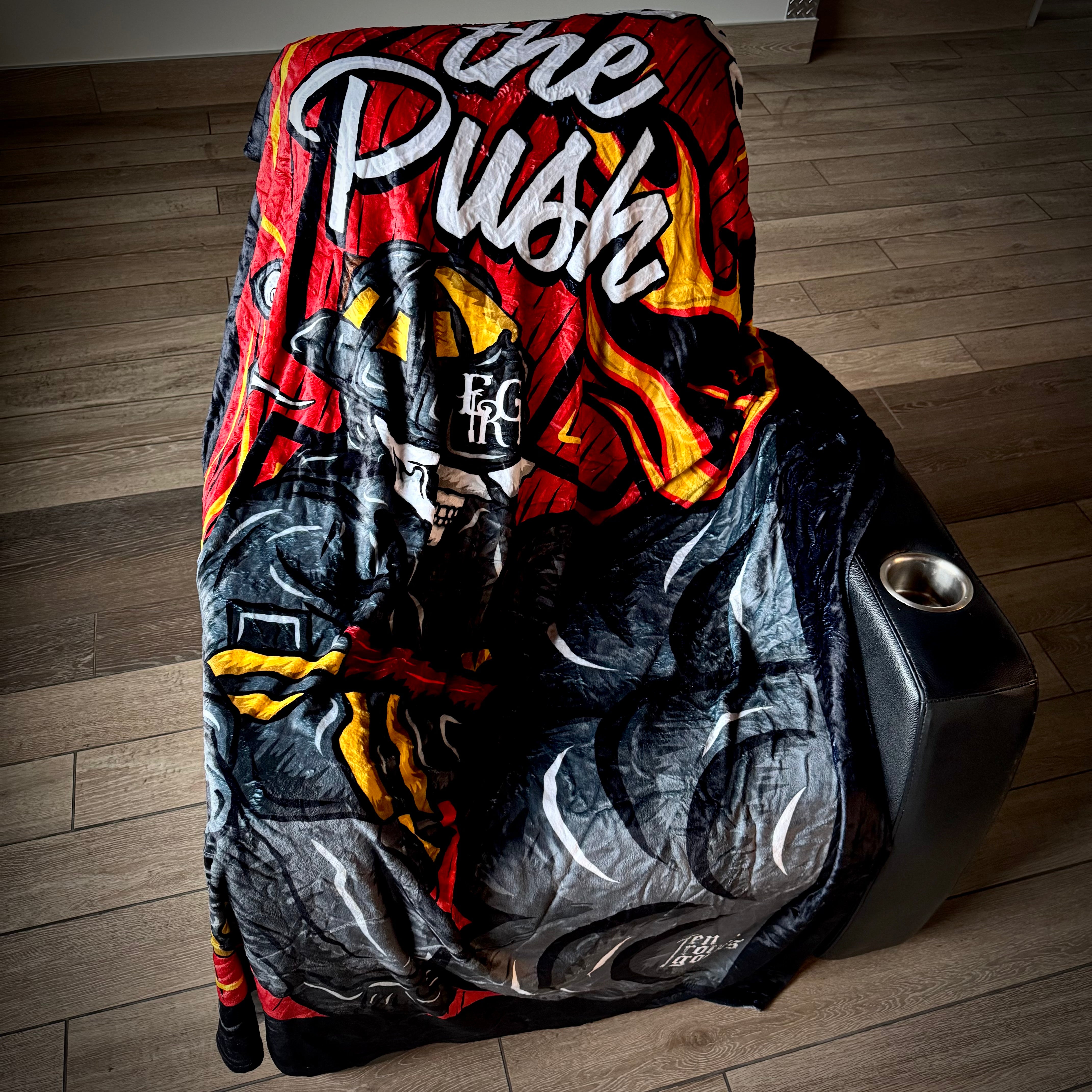 Making The Push Blanket 60x80”