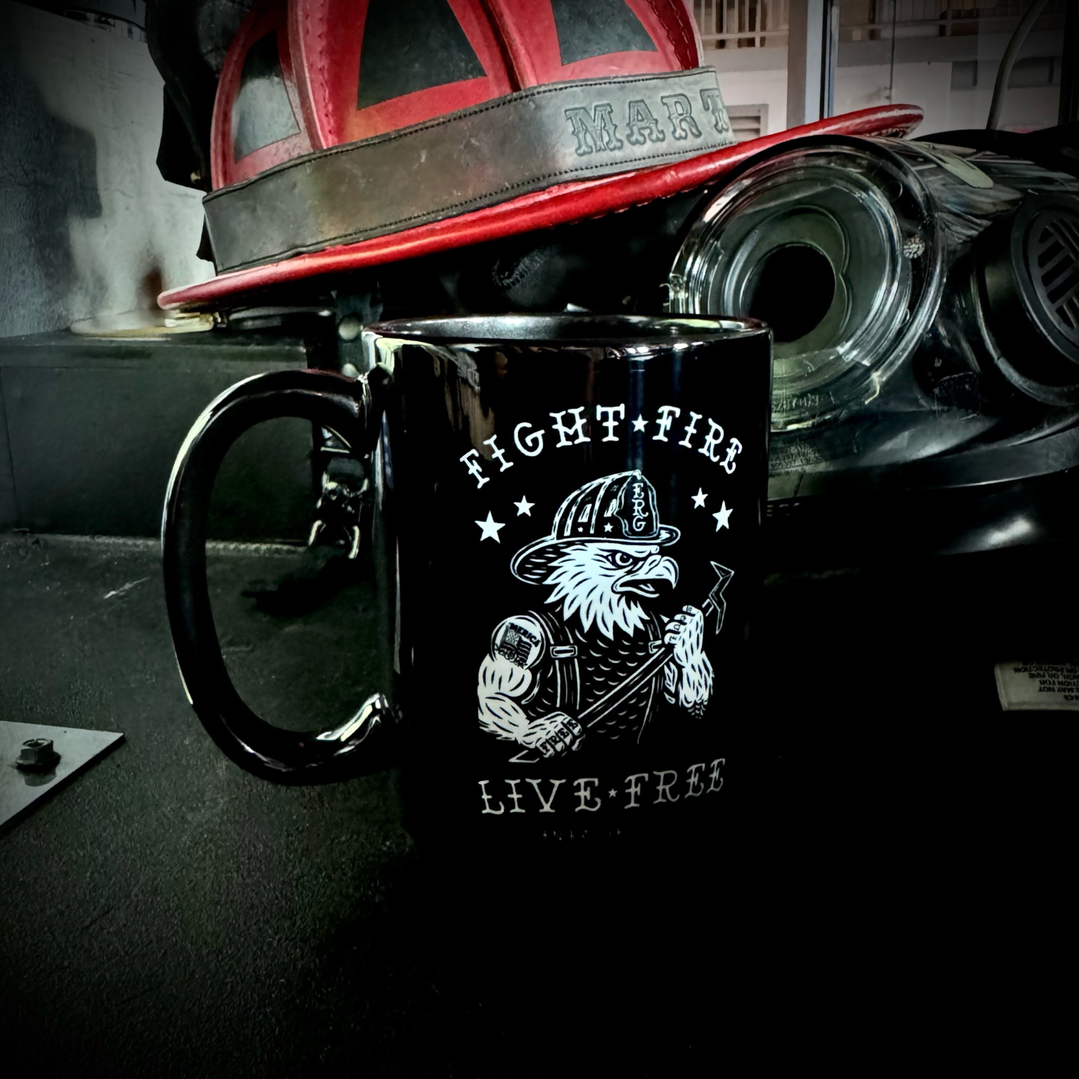 Fight Fire Live Free Mug