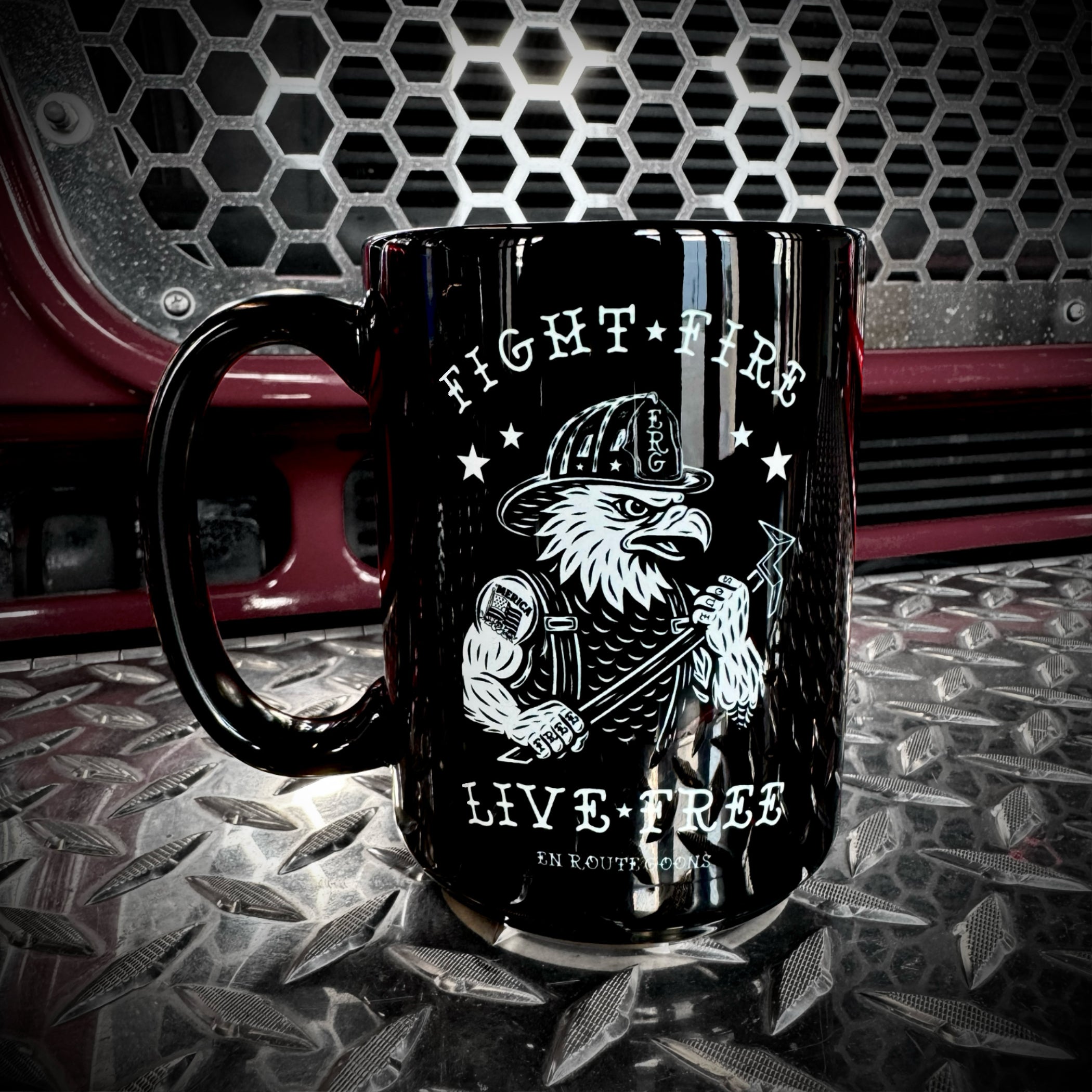 Fight Fire Live Free Mug