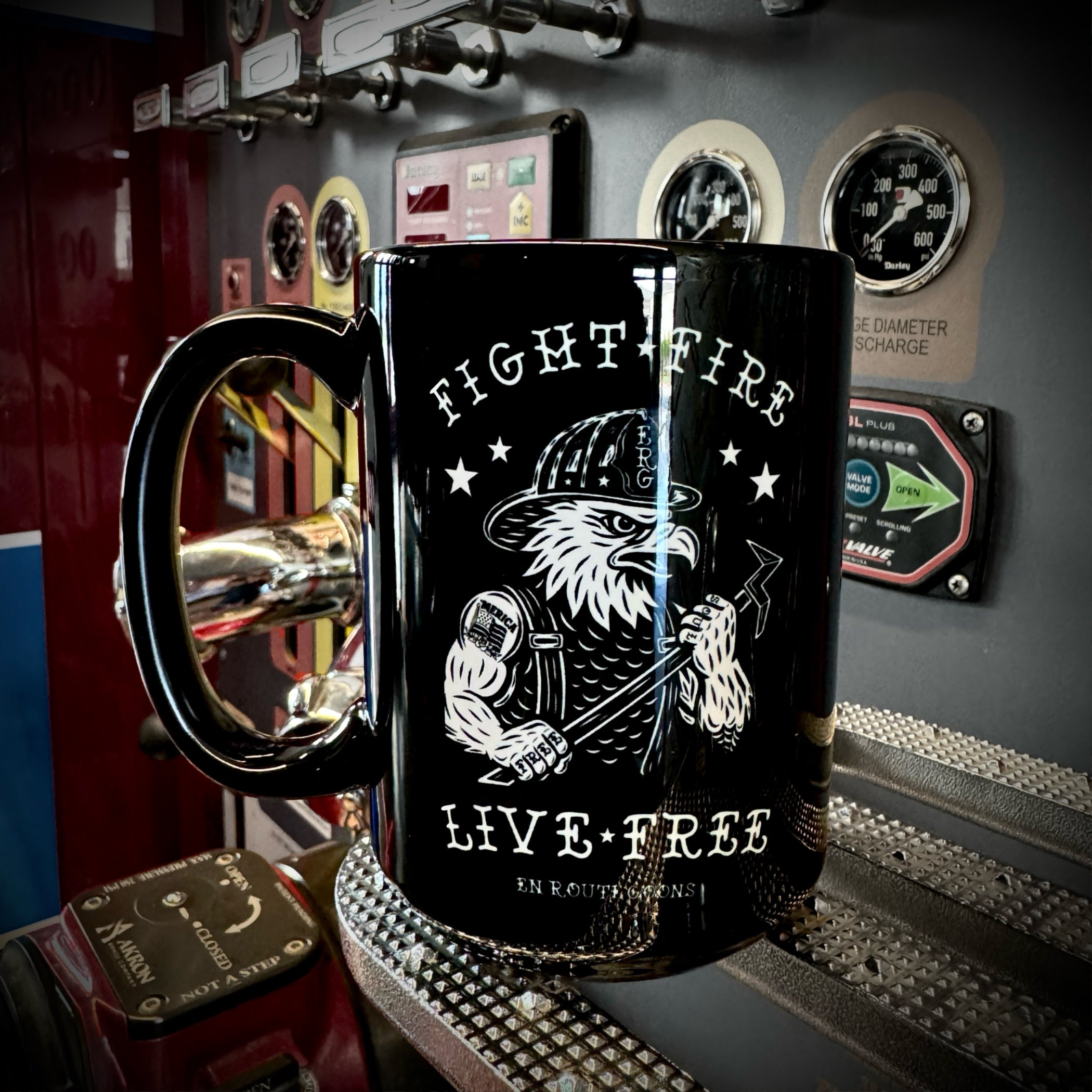 Fight Fire Live Free Mug
