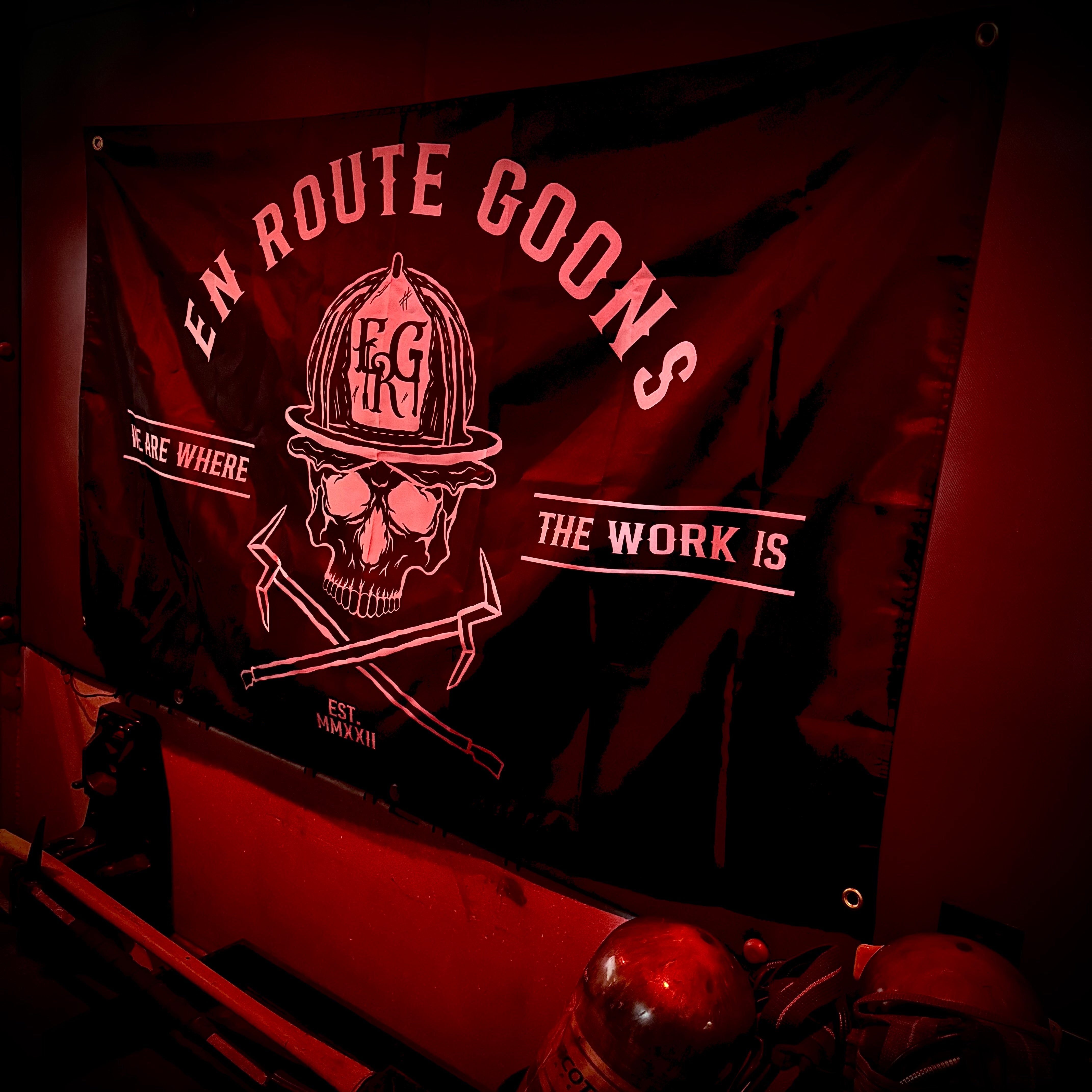 FLAG 3X5 EN ROUTE GOONS