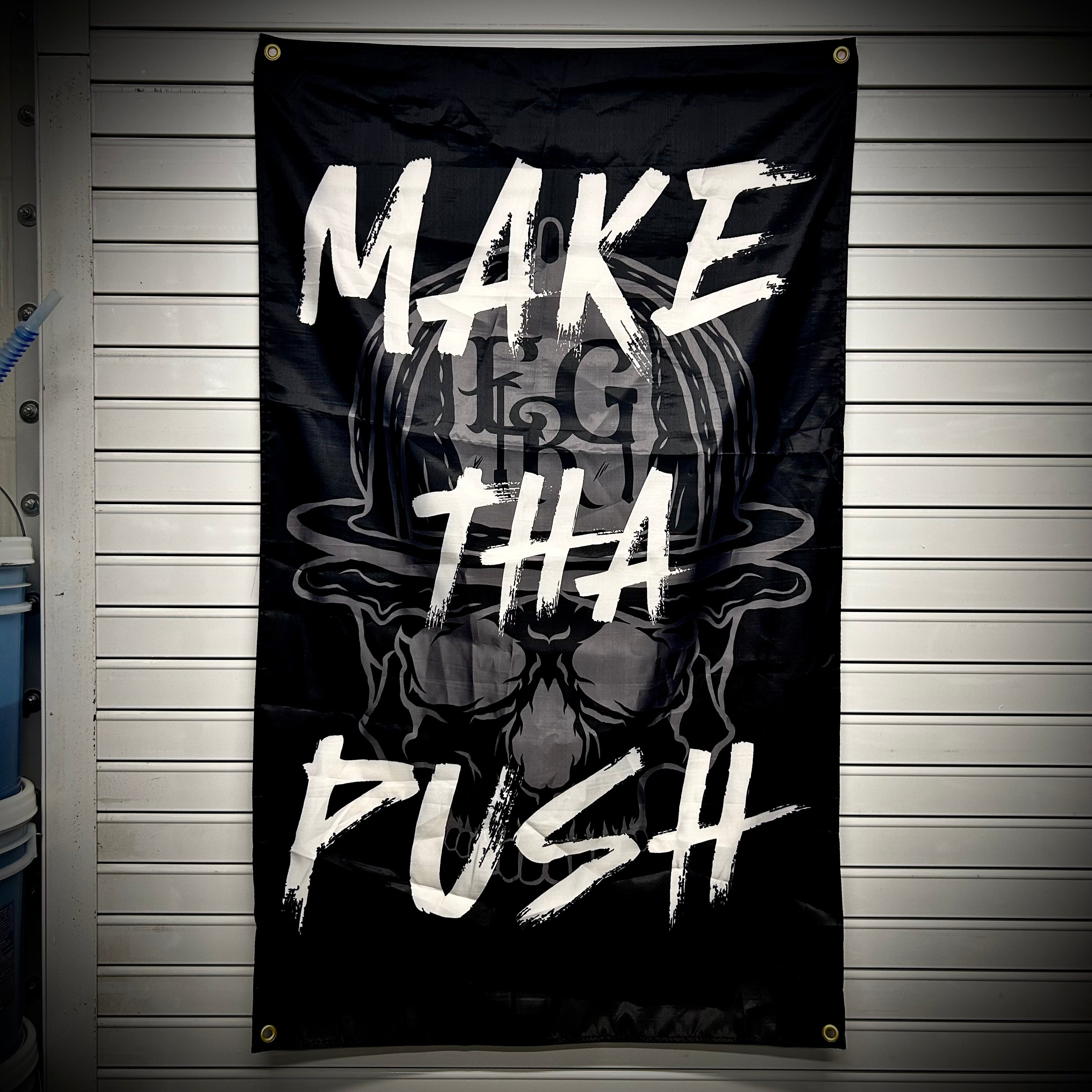 FLAG 3X5 MAKE THA PUSH