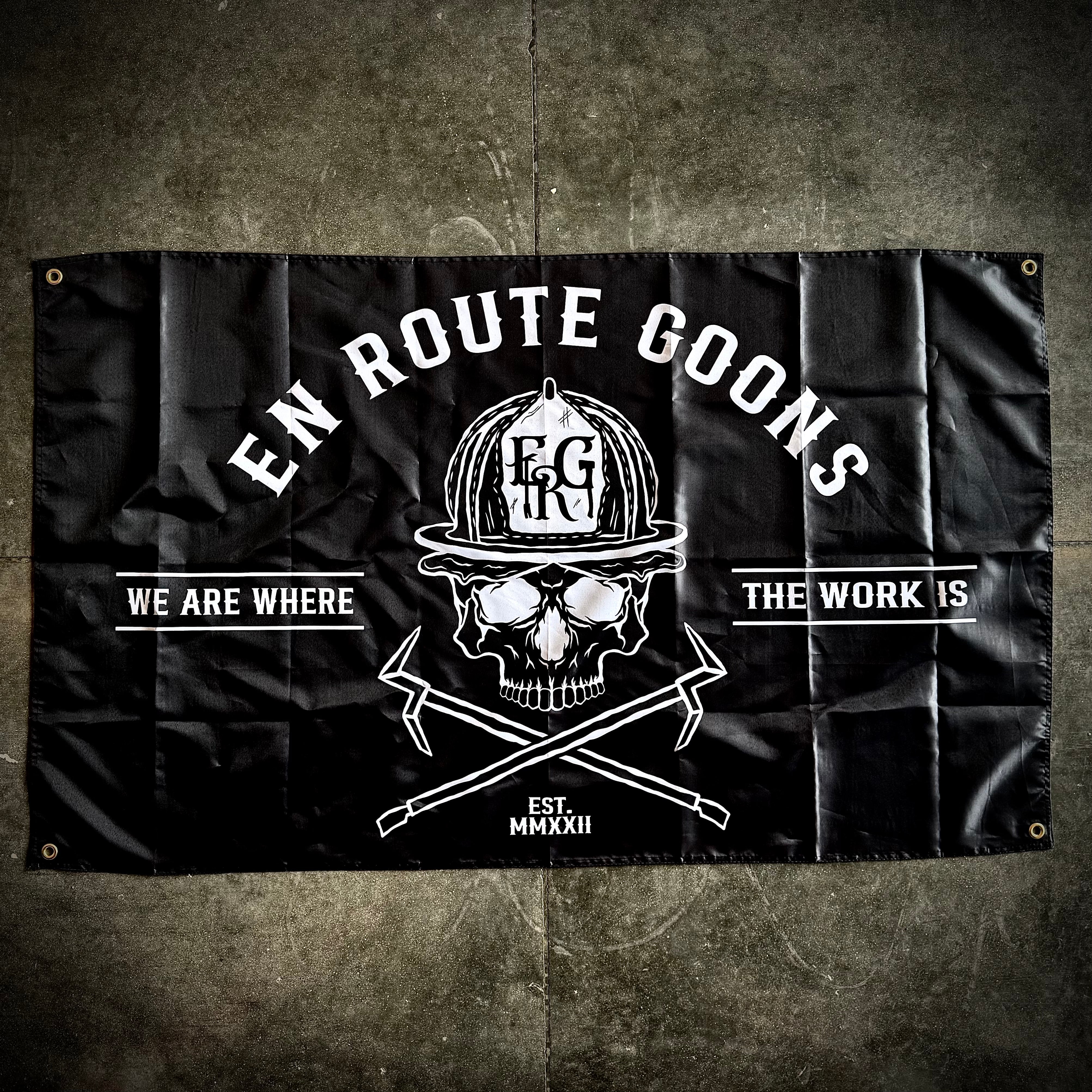 FLAG 3X5 EN ROUTE GOONS