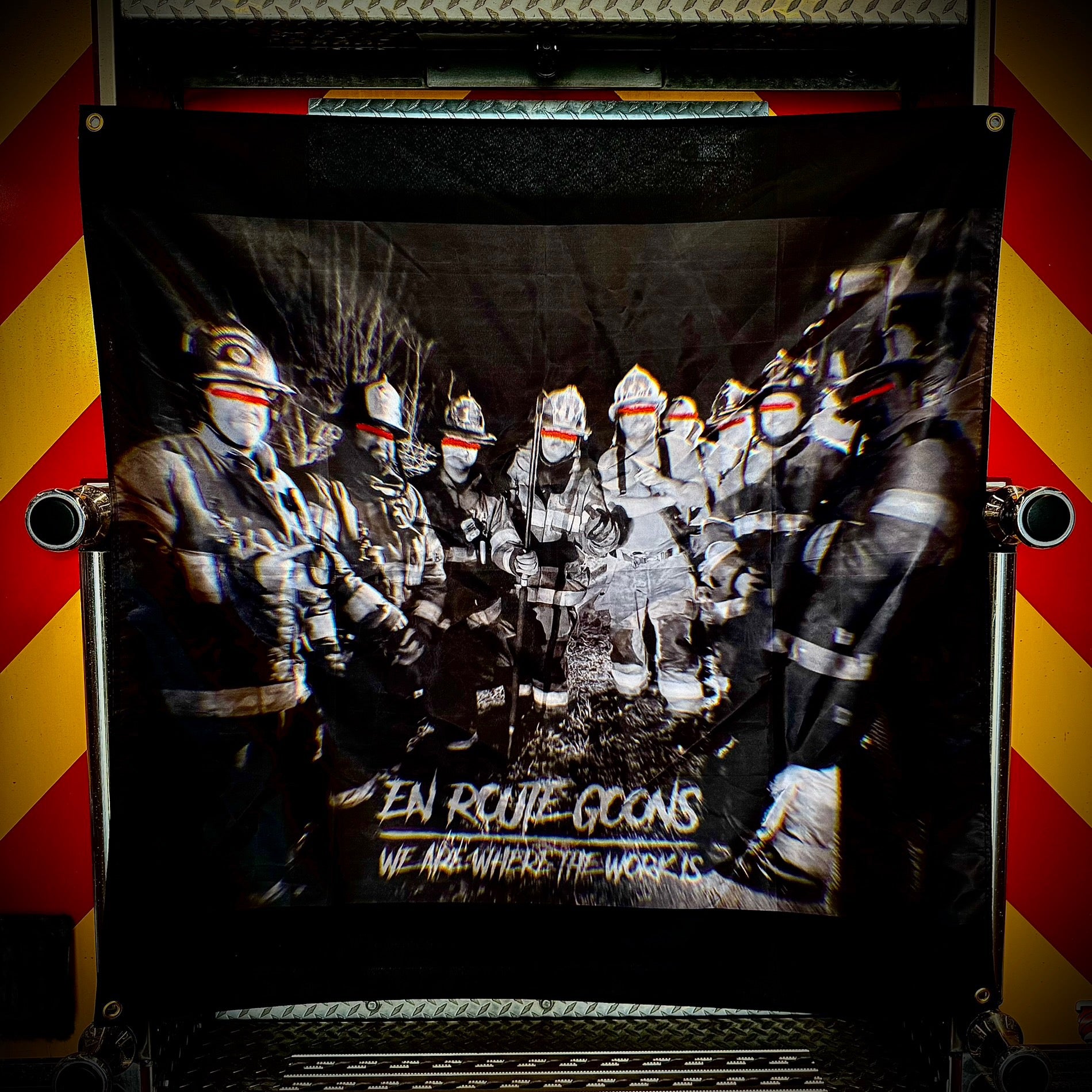 Custom En Route Goons Crew Flag