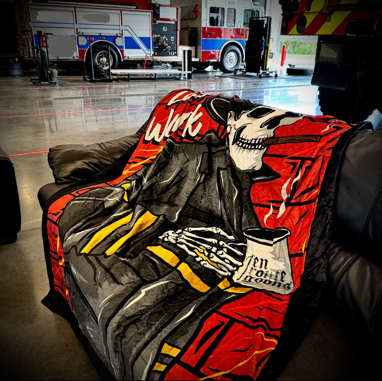 Smells Like Work Blanket 60x80”