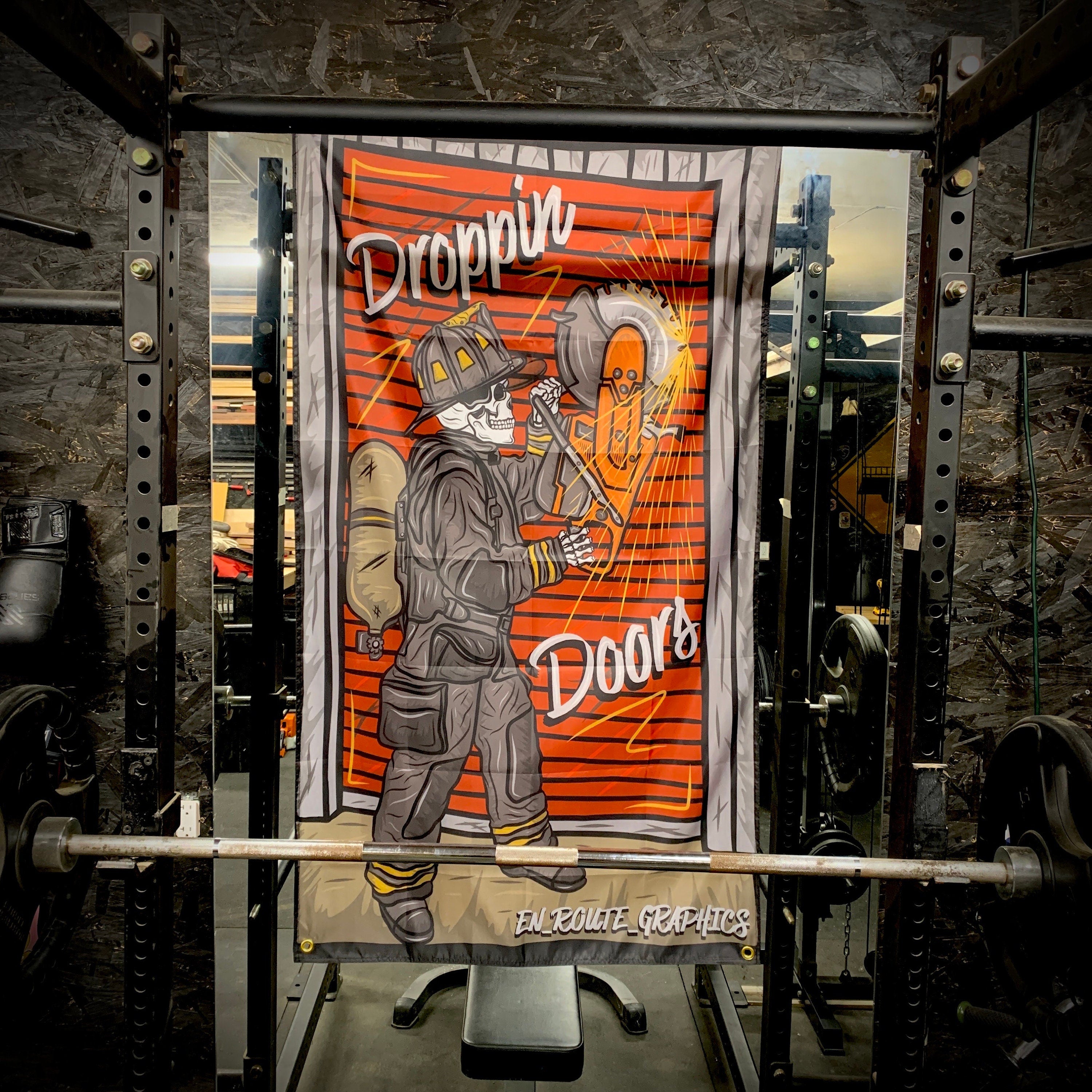 Flag 3x5 Droppin Doors