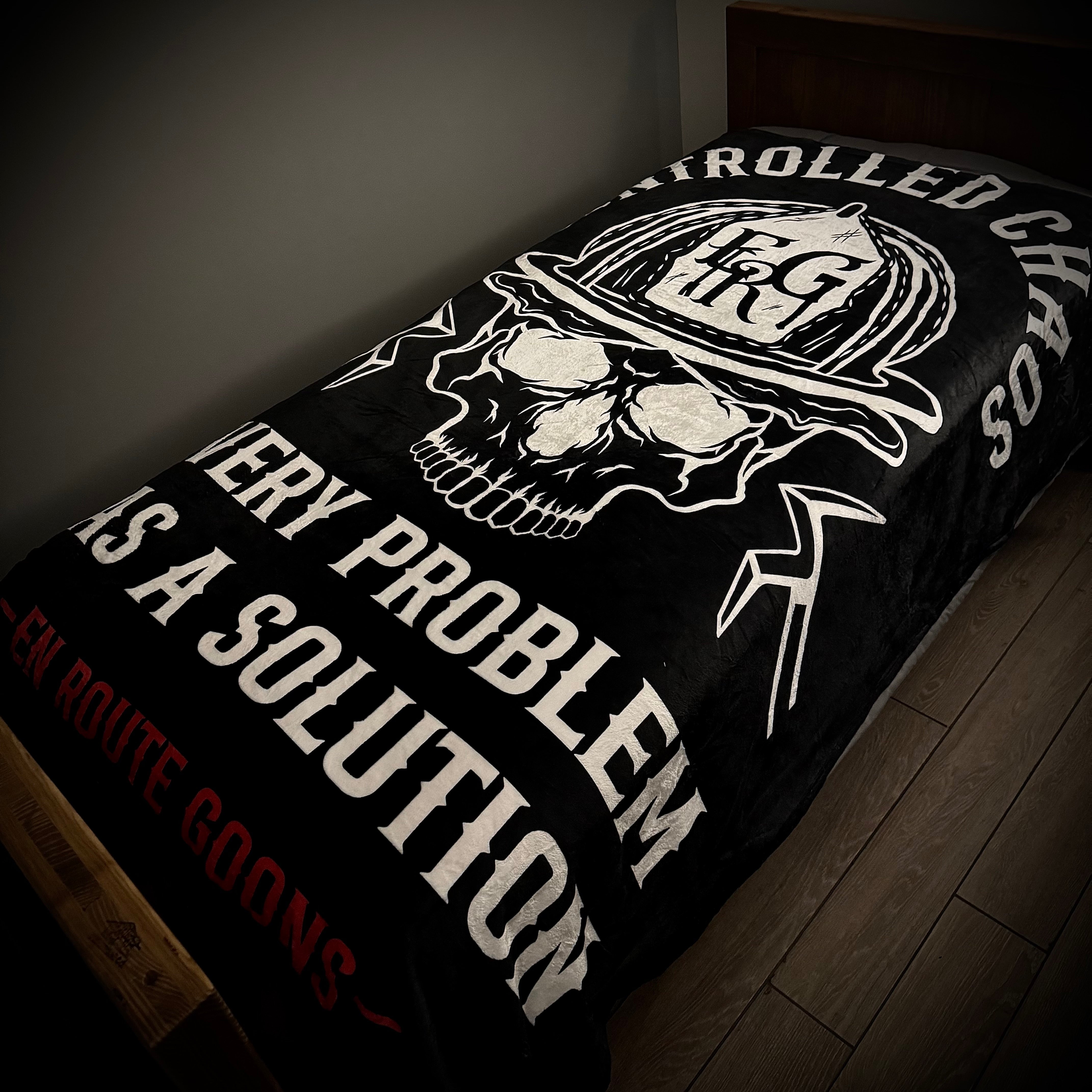 Controlled Chaos Blanket 60x80”