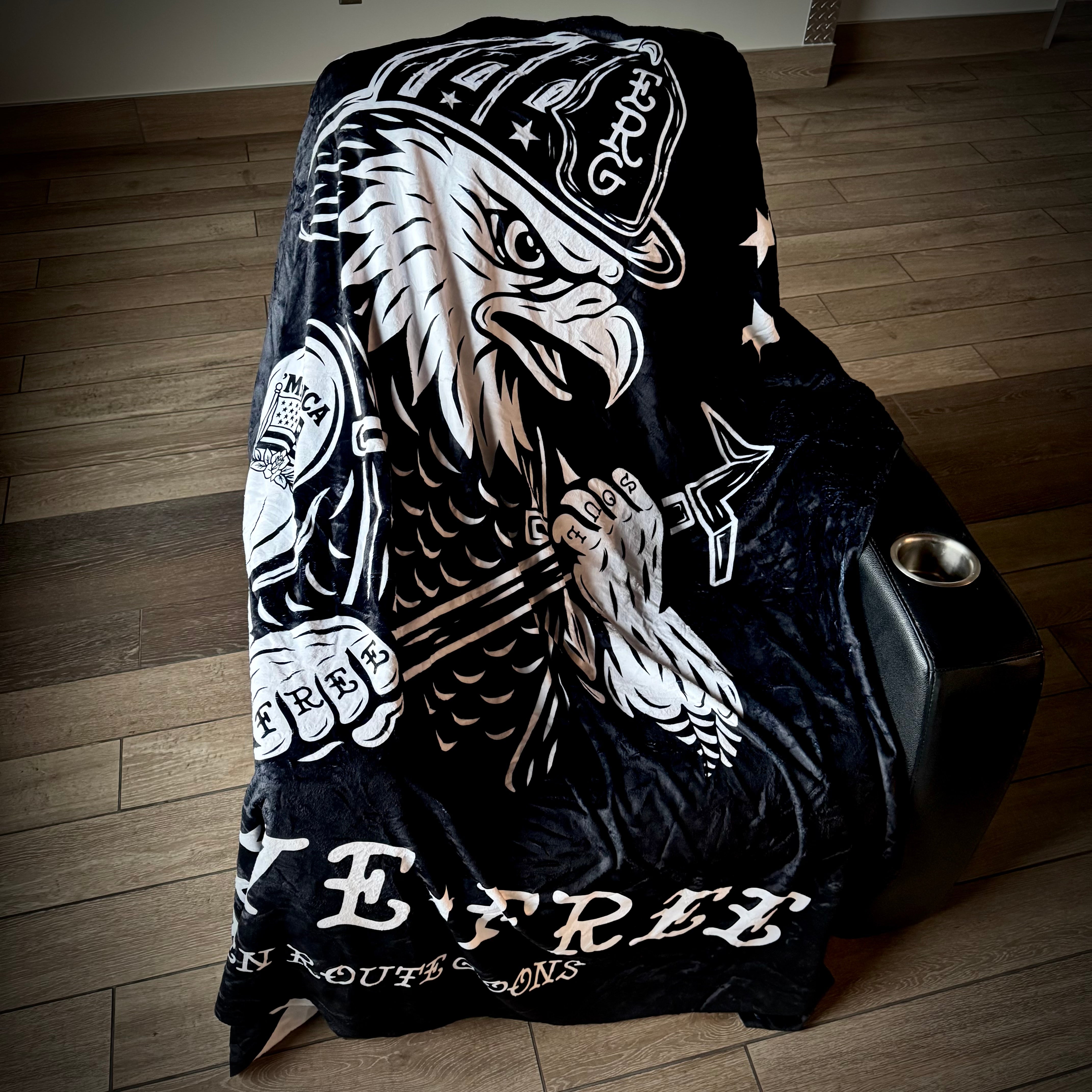 Fight Fire Live Free Blanket 60x80”