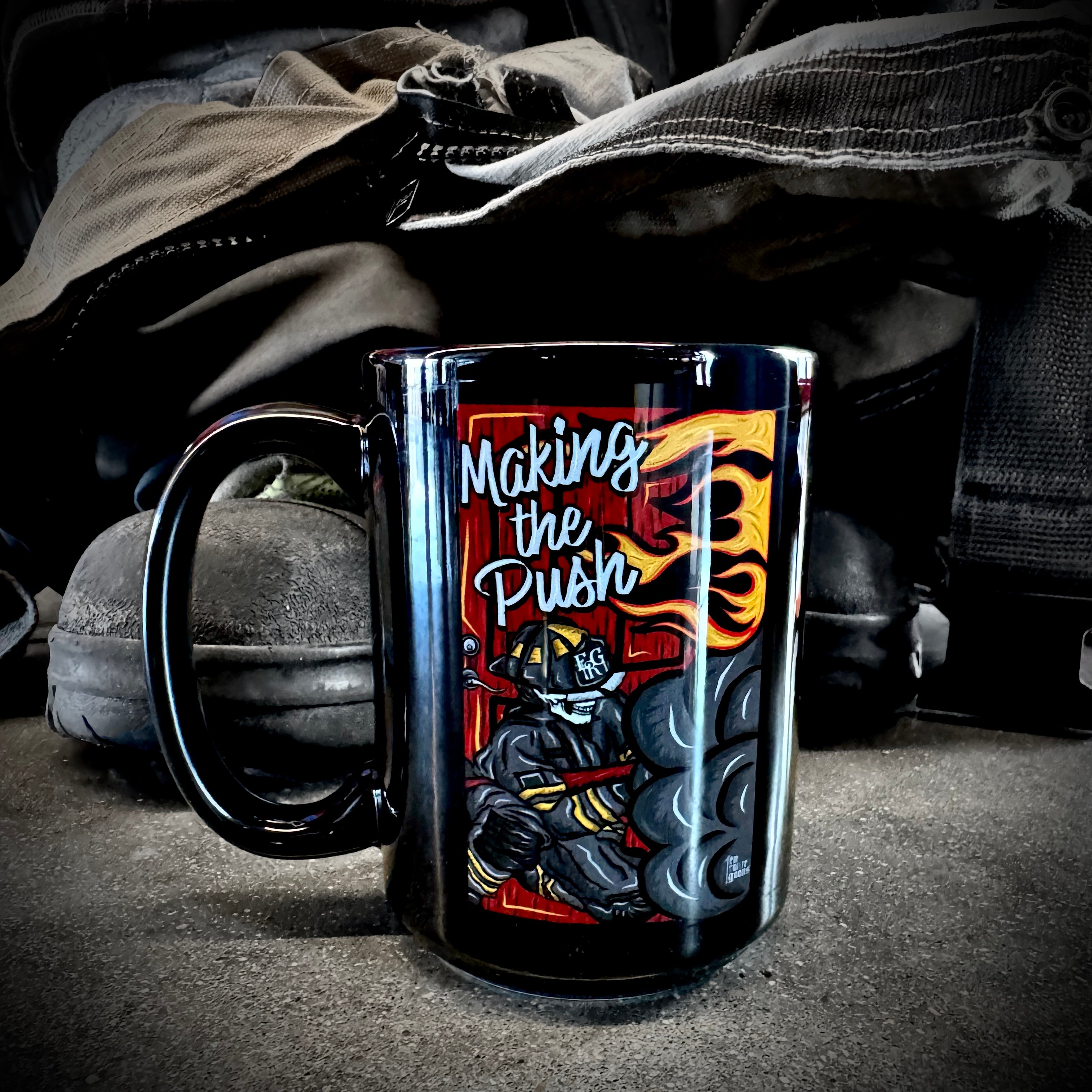 Making The Push Mug