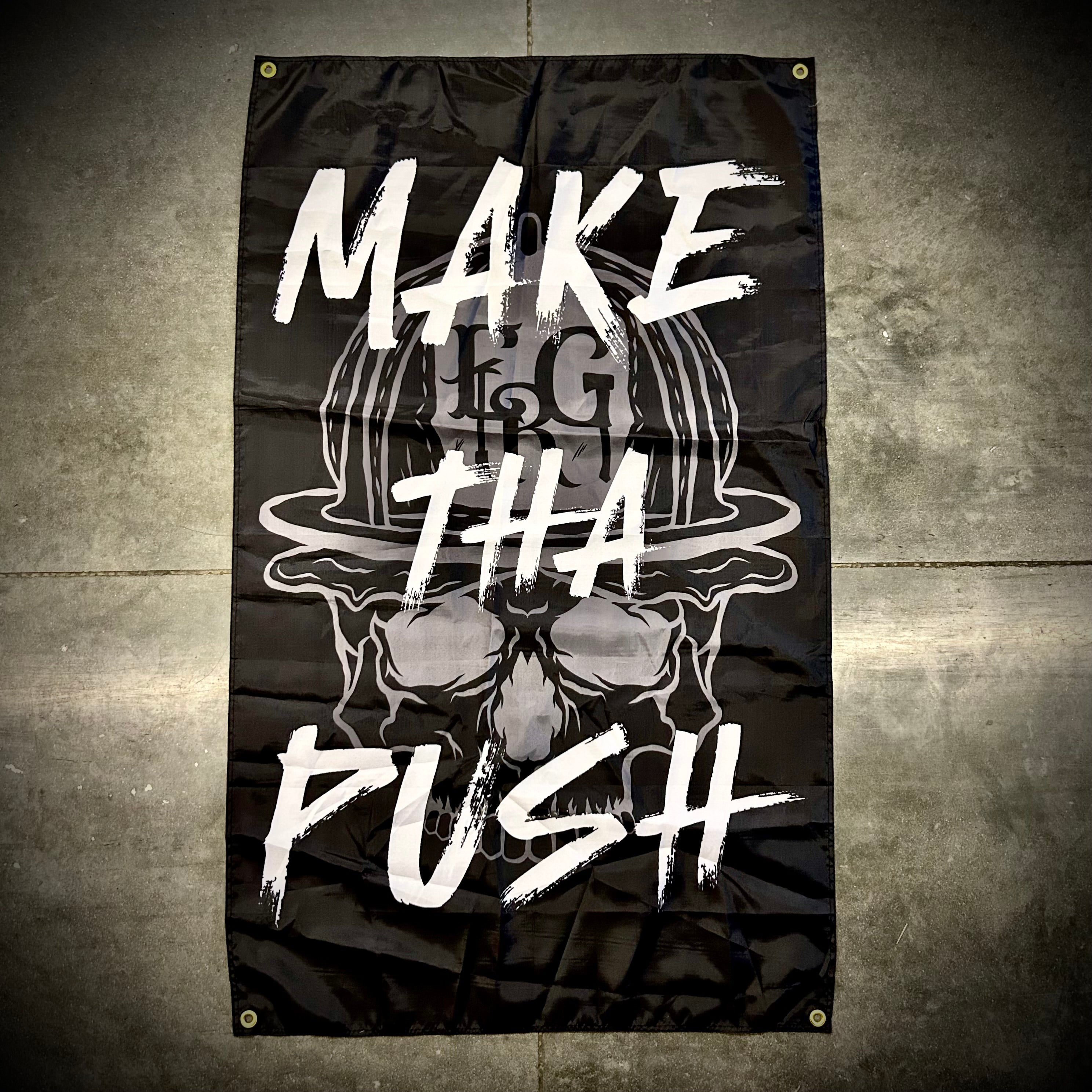 FLAG 3X5 MAKE THA PUSH