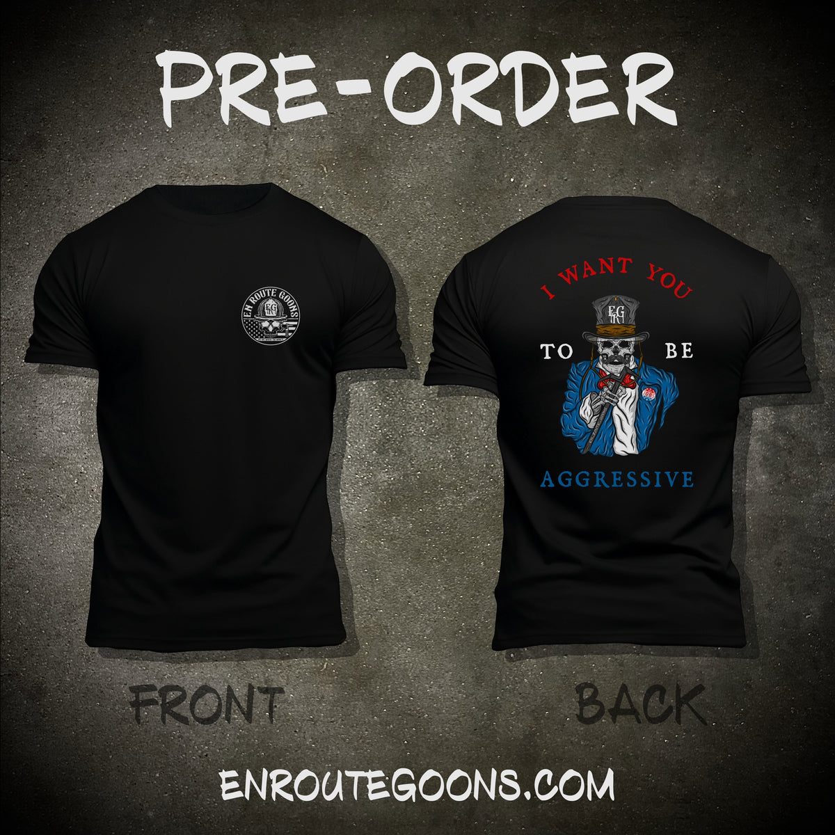 Be Aggressive Shirt PRE-ORDER